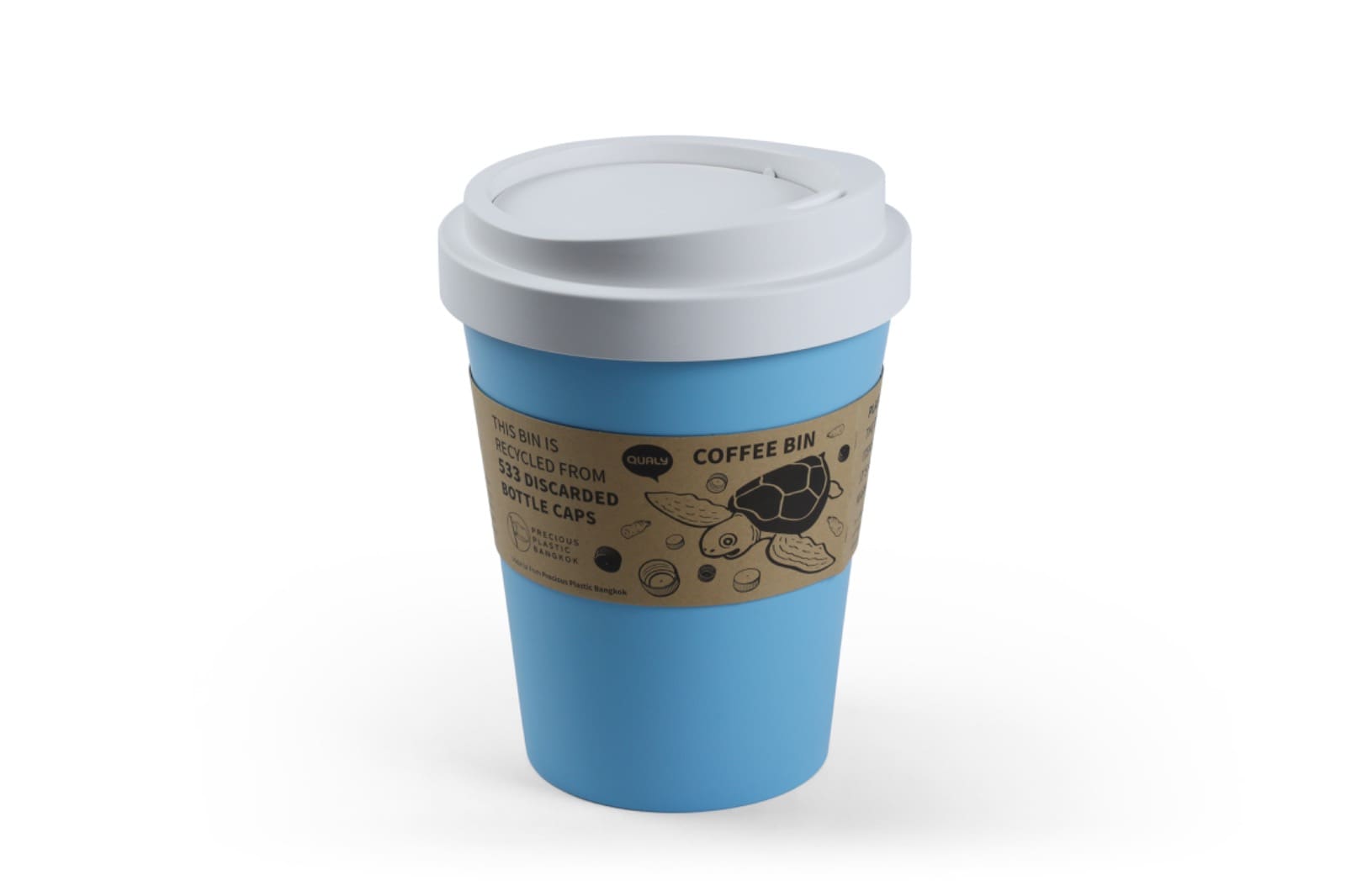 פח COFFEE תכלת